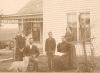 Francis "Frank" Ervin with wife, Julia (Leonard), twins Clara and Clarence and unidentified older daughter